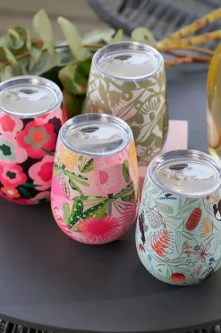 Picnic Vibes|Drinkware|Annabel Trends Abstract Gum Wine Tumbler 295ml Olive