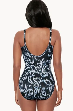 One Pieces|Miraclesuit Adorn Siren One Piece Black/white