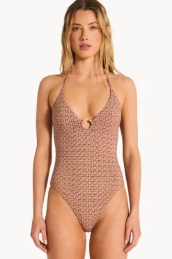 One Pieces|Tigerlily Alisande Irena One Piece Black