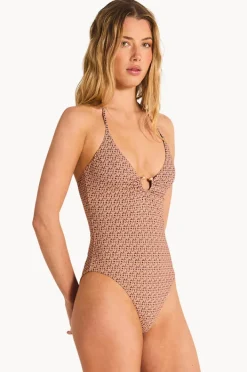 One Pieces|Tigerlily Alisande Irena One Piece Black