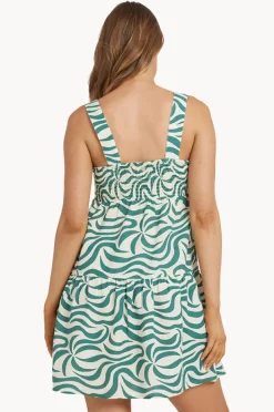 Dresses|Billabong All The Waves Shine Dress Evergreen