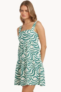 Dresses|Billabong All The Waves Shine Dress Evergreen