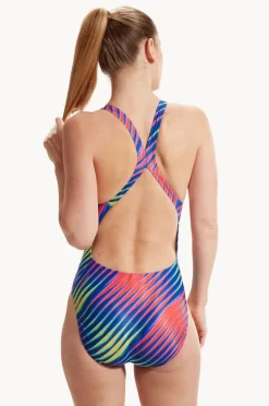 One Pieces|Speedo Allover Digital Powerback One Piece Multi