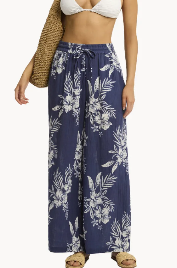 Pants|Sea Level Aloha Beach Pant French navy