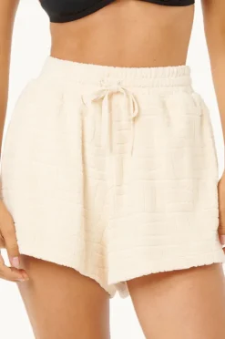 Shorts|Rip Curl Aloha State Terry Short Off White