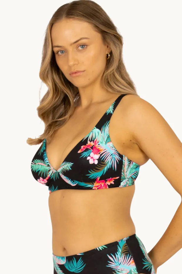 Bikini Tops|Baku Amalfi C/DD Cup Longline Bra Amalfi floral