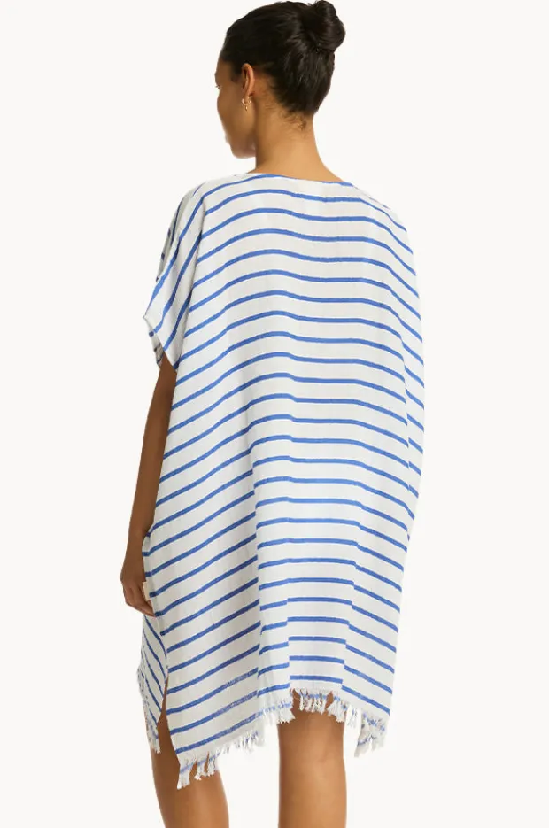 Overswim|Sea Level Amalfi Kaftan Amalfi blue