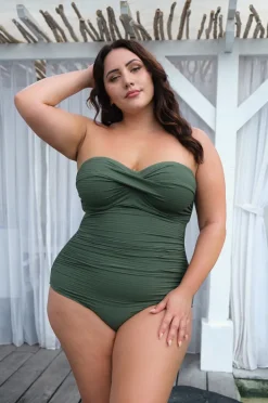 One Pieces|Artesands Aria Botticelli Bandeau Olive