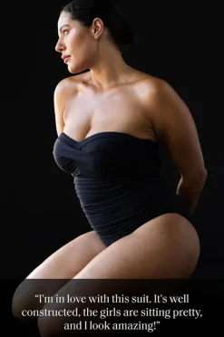 One Pieces|Artesands Aria Botticelli Bandeau One Piece Black