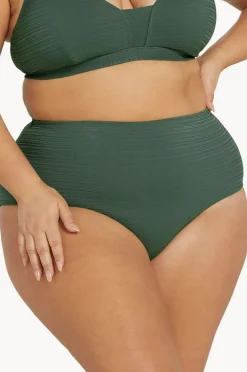 Bottoms|Artesands Aria Renoir High Rise Pant Olive