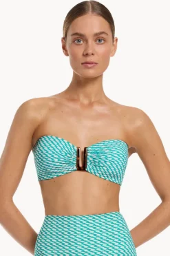Bikini Tops|Jets Asceno Bandeau Mineral