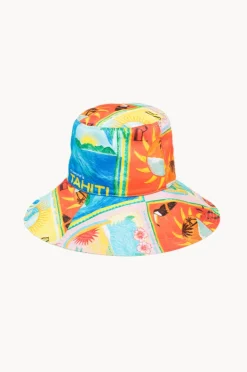 Headwear|Roxy Atlas Reversible Bucket Hat Multi