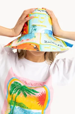 Headwear|Roxy Atlas Reversible Bucket Hat Multi