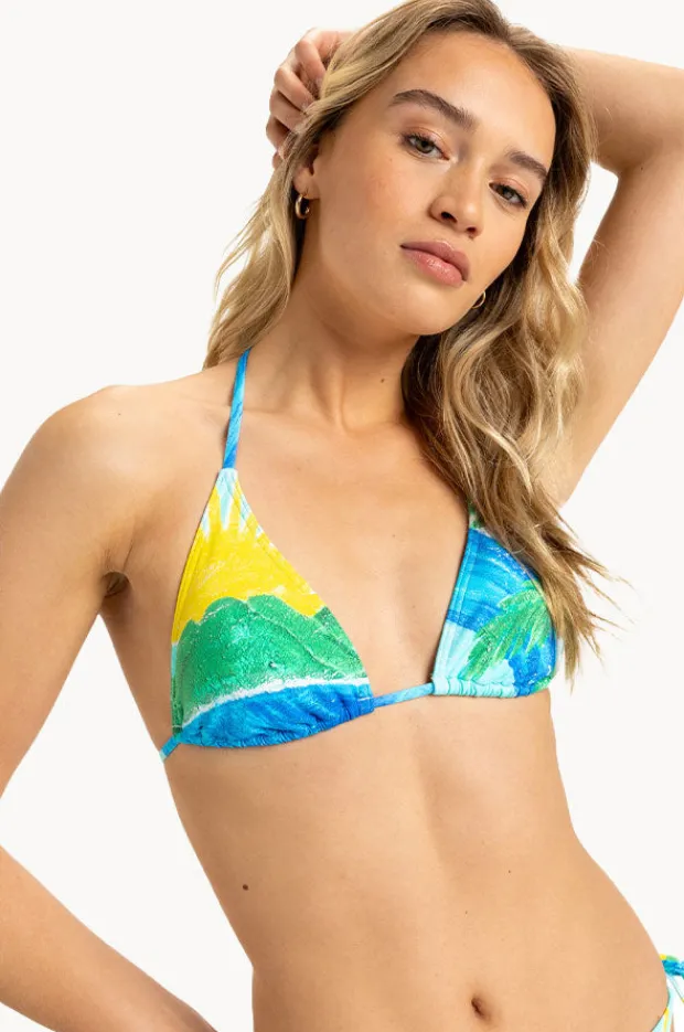 Bikini Tops|Roxy Atlas Tiki Tri Sky