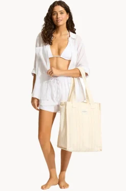 Beach Bags|Bags|Seafolly Aurora Tote Bag Sand