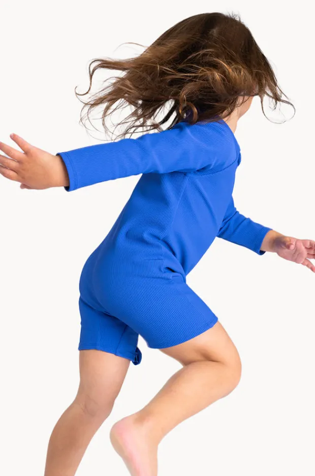 Rashies & Sunsuits|Rashies & Sunsuits|Tini Togs Baby Boys Zip Boyleg Sunsuit Peacock