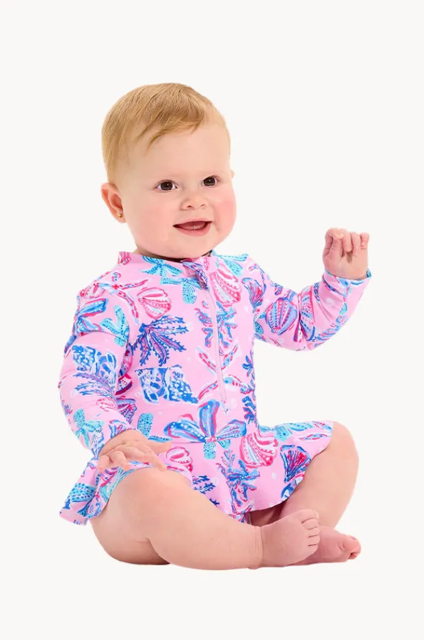 Rashies & Sunsuits|Seafolly Girls Baby Girls Sea Sunsuit Coral