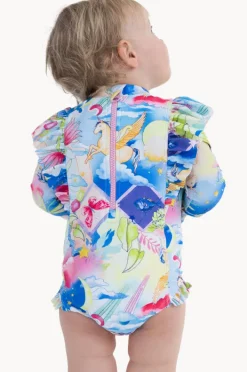 Rashies & Sunsuits|Seafolly Girls Baby Girls Surrealism Sunsuit Multi