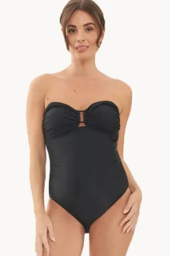 One Pieces|Ripe Maternity Bandeau One Piece Black