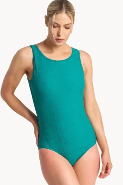 One Pieces|Poolproof Barbados Scoop Back One Piece Envy