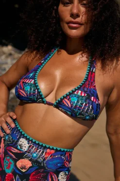 Bikini Tops|Capriosca Barbados Tri Multi