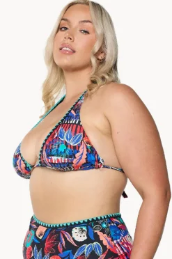 Bikini Tops|Capriosca Barbados Tri Multi