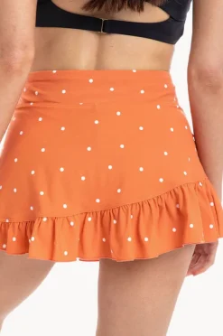 Bottoms|Togs Swimwear Barcelona Skort Orange