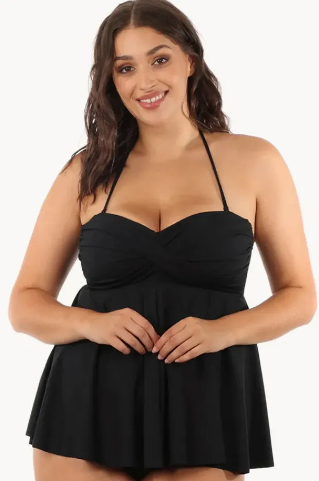 Tankini Tops|Sunseeker Basix Empire Tankini Separate Black