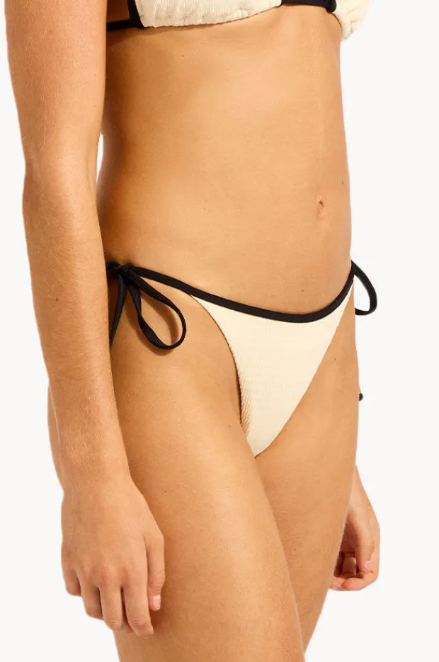 Bottoms|Seafolly Beach Bound Tie Side Rio Pant Ecru