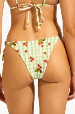 Bottoms|Seafolly Beach Picnic Tie Side Rio Pant Sage