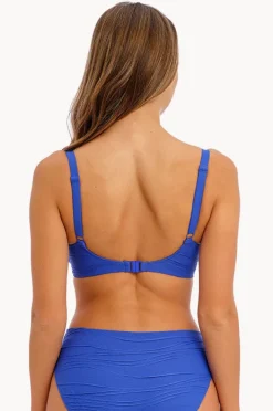 Bikini Tops|Fantasie Beach Waves F Cup Gathered Bra Marine