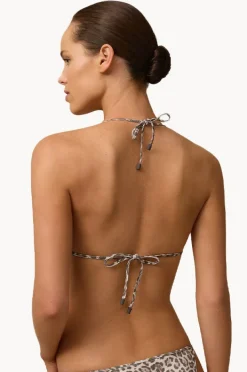 Bikini Tops|Monte u0026 Lou Belle Bound Slide Tri Animal