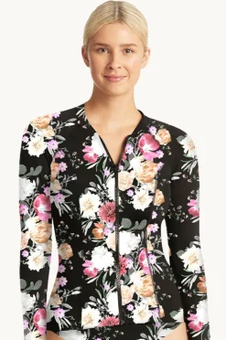 Rashies & Sunsuits|Sea Level Belle Long Sleeve Suntop Black