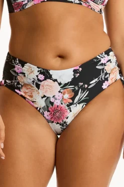 Bottoms|Sea Level Belle Mid Drawstring Pant Black