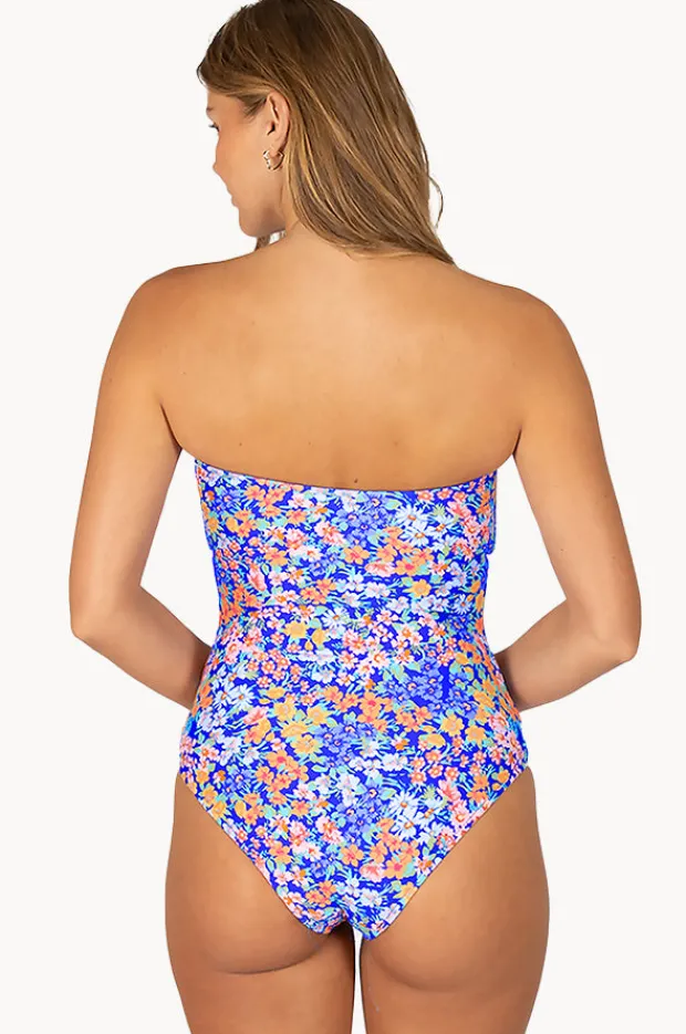 One Pieces|Baku Biarritz Bandeau One Piece Sapphire