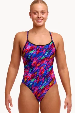 One Pieces|Funkita Big Bang Diamond Back One Piece Multi