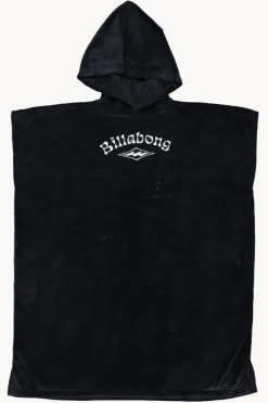Towel Robes & Ponchos|Towel Robes & Ponchos|Billabong Hoodie Towel BLACK
