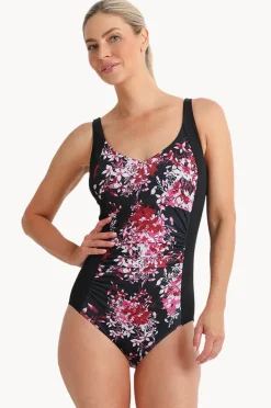 One Pieces|Poolproof Blissful E/F Cup One Piece Black