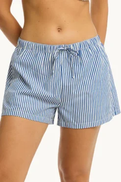 Shorts|Sea Level Boathouse Boxer Short Blue