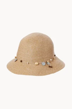 Headwear|Cancer Council Australia Bohemian Bucket Hat Natural