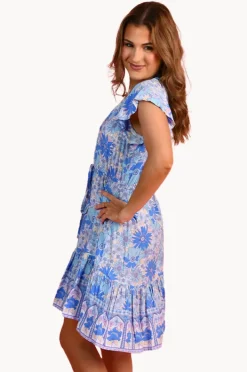 Dresses|Go Girl Boho Daisy Twiggy Dress Blue