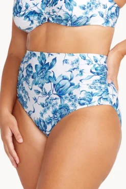 Bottoms|Artesands Bois De Croix Botticelli High Waist Pant Blue