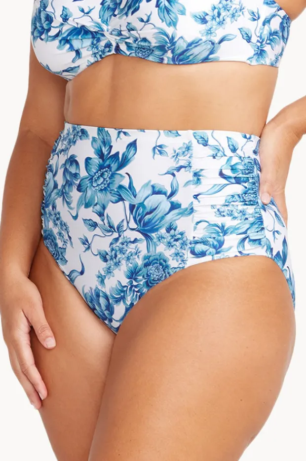 Bottoms|Artesands Bois De Croix Botticelli High Waist Pant Blue