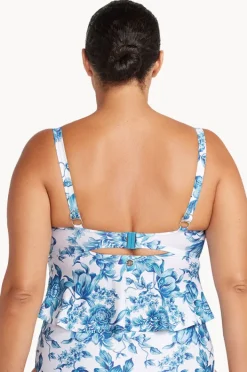 Bikini Tops|Artesands Bois De Croix Chagall Midriff Bra Blue