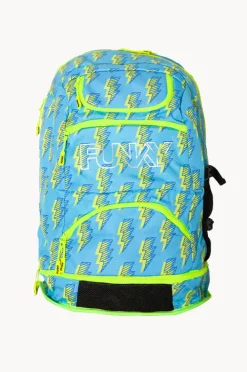 Bags|Bags|Funky Trunks Bolted Elite Squad Backpack Blue/yellow