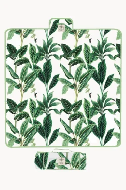 Picnic Vibes|Good Vibes Botanical Picnic Mat Green