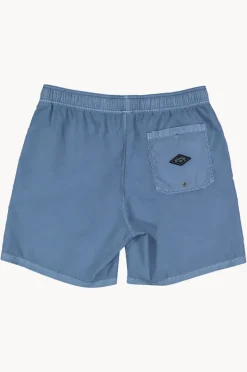 Boardshorts|Billabong Boys All Day Overdye Layback Boardshort Steel blue