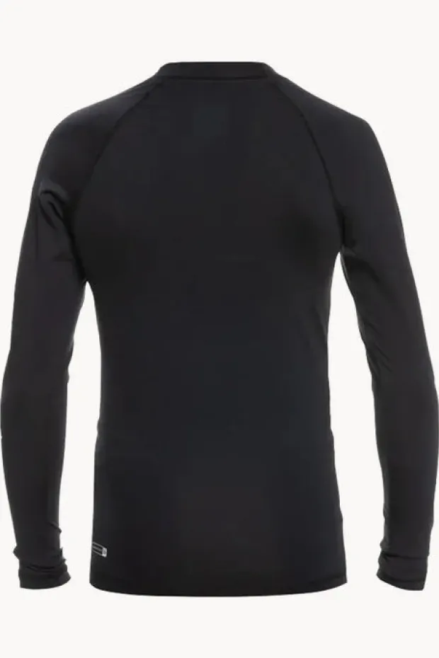 Rashies|Quiksilver Boys All Time Long Sleeve Suntop Black