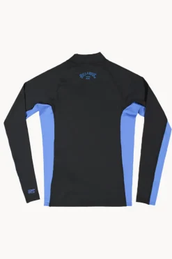 Rashies|Billabong Boys Arch PF Long Sleeve Suntop Black/Blue