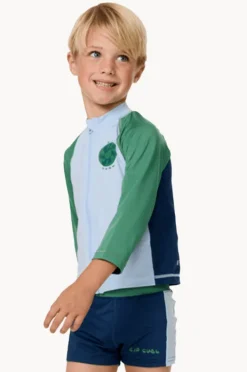 Rashies & Sunsuits|Rip Curl Boys Atos TY Suntop Set Blue